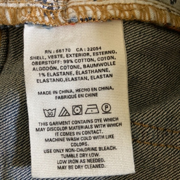 Pilcro Jeans Relaxed Straight Denim Jeans Blue 27 - Picture 7 of 13